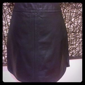Banana Republic Leather Skirt